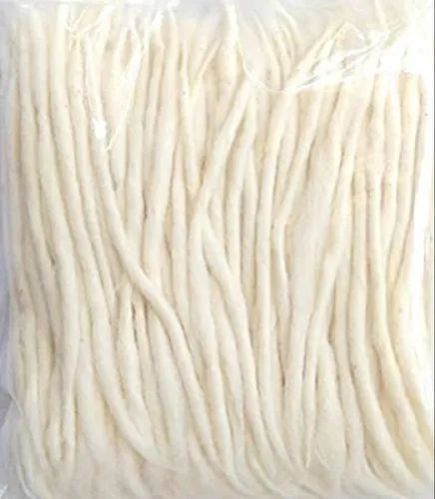 Long cotton wicks, Size : Natural