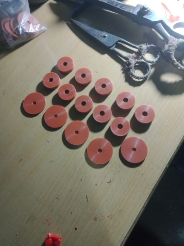 Round Silicone Rubber Washers, For Fittings, Style : Custom Size