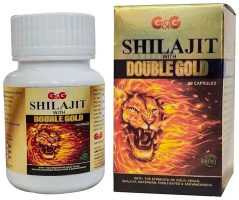 Shilajit Gold Capsules, Packaging Type : Bottle