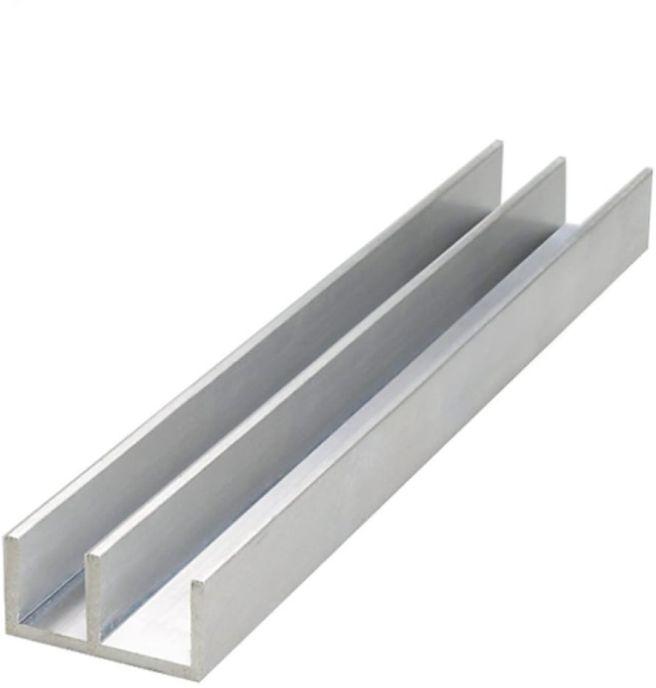 Silver Non Polished Aluminium Channels, For Construction, Decorations, Size : Multisizes