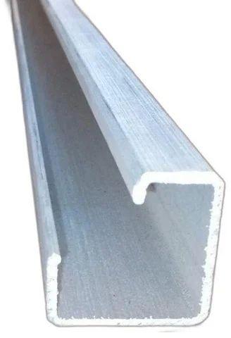 Silver Polished Aluminium G Channel, for Construction, Industrial