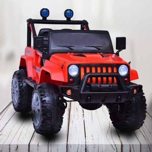 6688-Red Kids Electric Jeep
