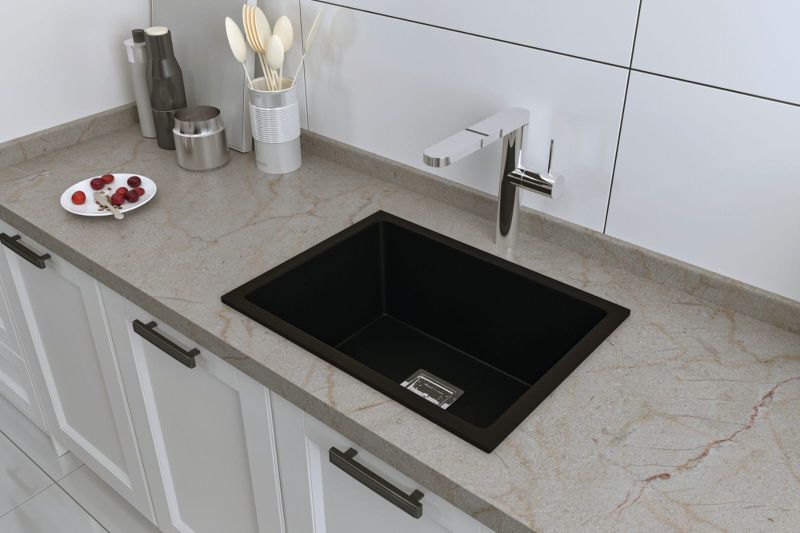 Quartz kitchen sink, Certification : iso, ce, international quality, tqs, Size : 16*18 18*21 18*24 45*20