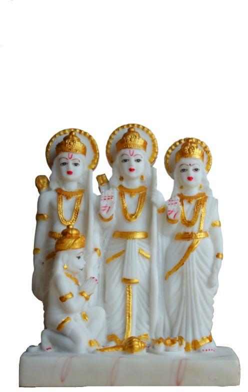 White Marble Ram Darbar Statue