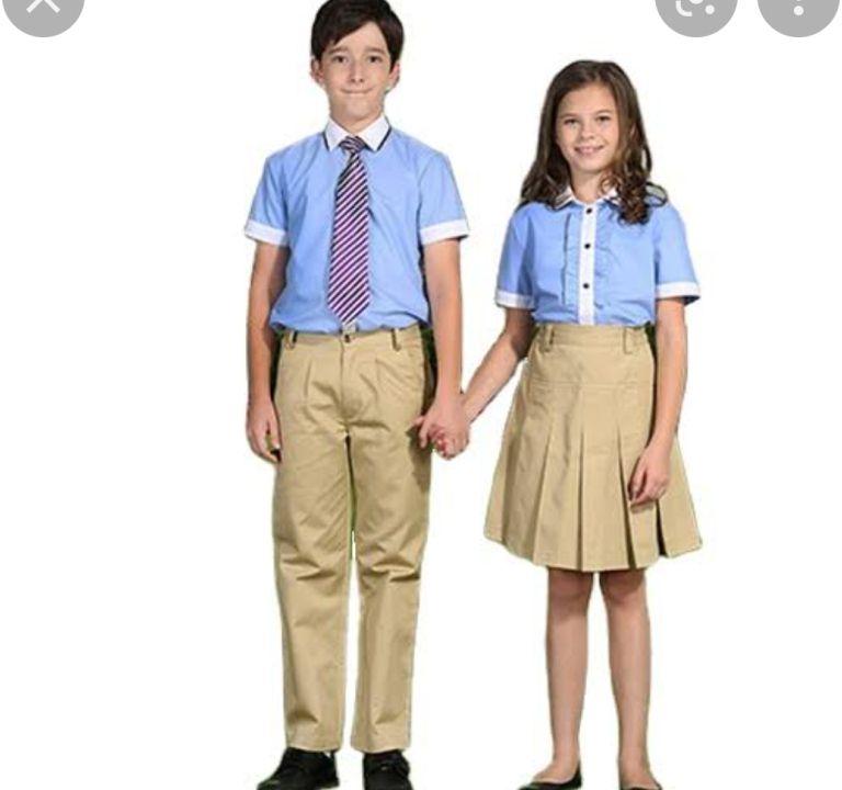 Cotton PC Check Uniform, for School Wear