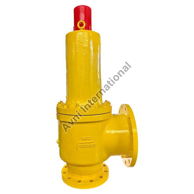 Yellow High Brass Safety Valve, for Industrial, Size : Standard