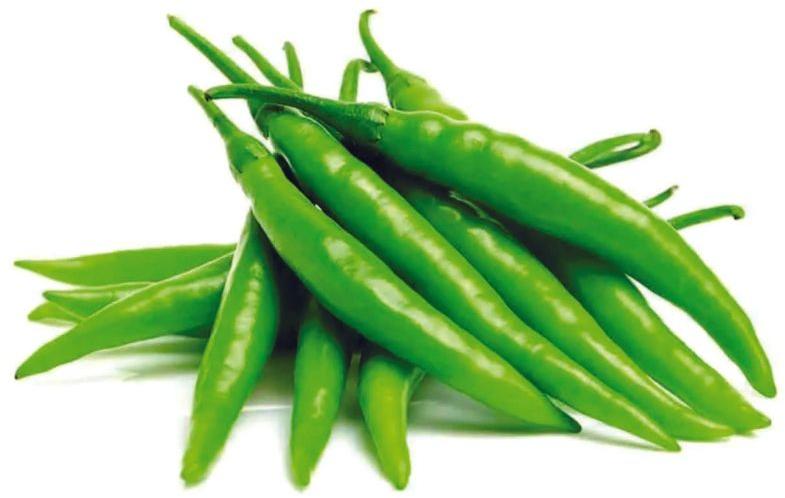 Natural Green Chilli, for Human Consumption, Cooking