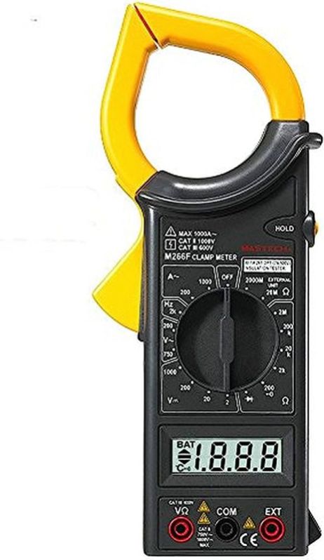 Battery Plastic Clamp Meter, for Industrial, Certification : CE Certified
