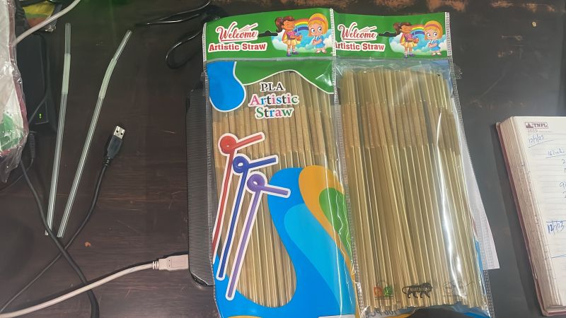 Plain LDPE Drinking Straws, for Ice Cream, Juices, Feature : Colorful Pattern, Disposable, Eco Friendly