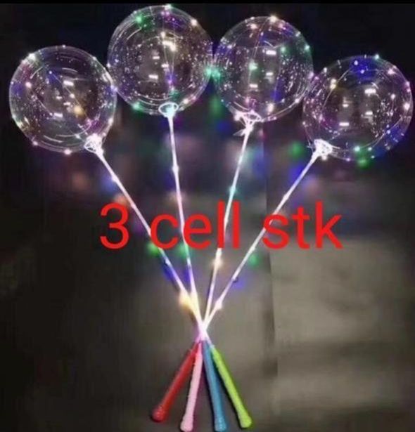 Transparent Bobo LED Balloon