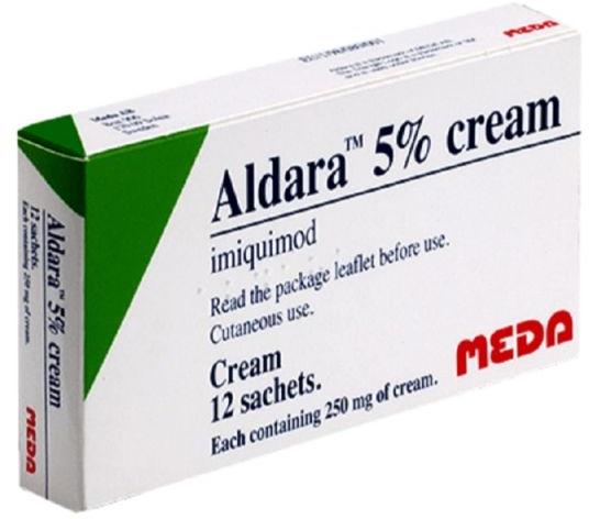 Aldara Cream, Composition : Imiquimod