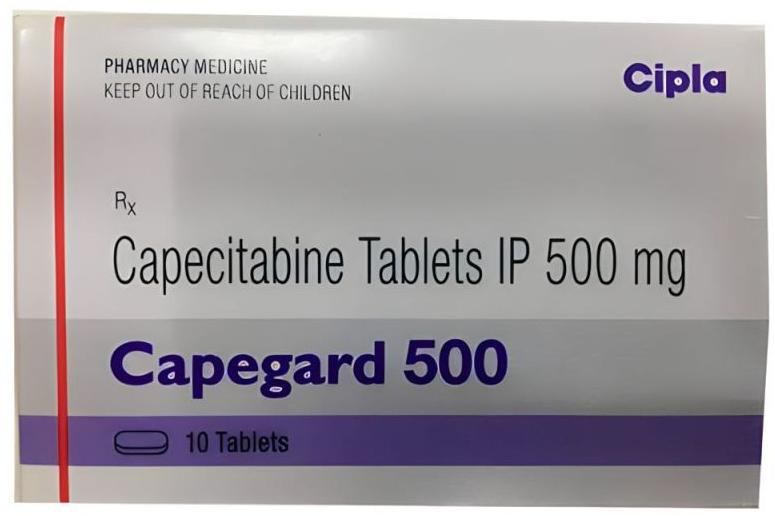 White Capegard 500 Tablets