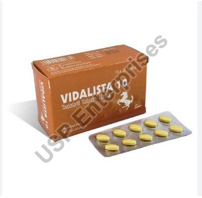 Vidalista 10 Mg Tablet, for Clinical, Hospital, Grade : Medicine Grade