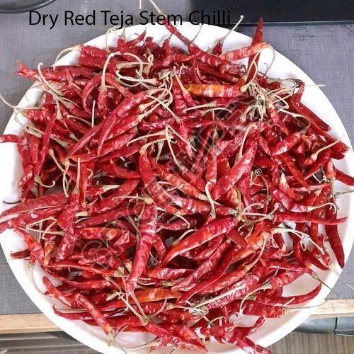 With Stem Teja Dry Red Chilli