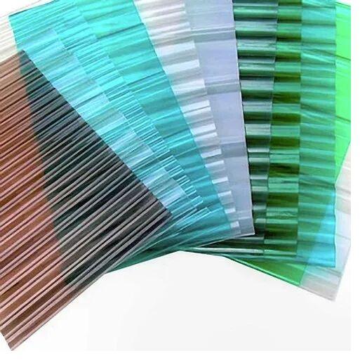 Speedwell Polycarbonate Corrugated Sheet, Color : Green, Transparent, Brown, Blue Etc