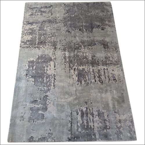 Grey Rectangular Cotton Printed Handloom Rugs, for Office, Hotel, Home, Size : Standard