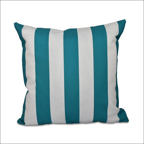Cotton Striped Handwoven Cushion, Size : Standard