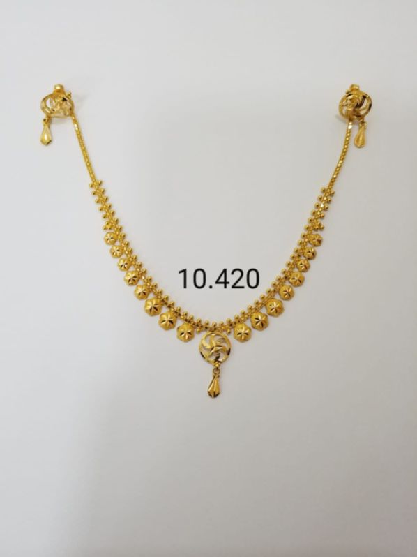 Handcrafted Gold Necklace