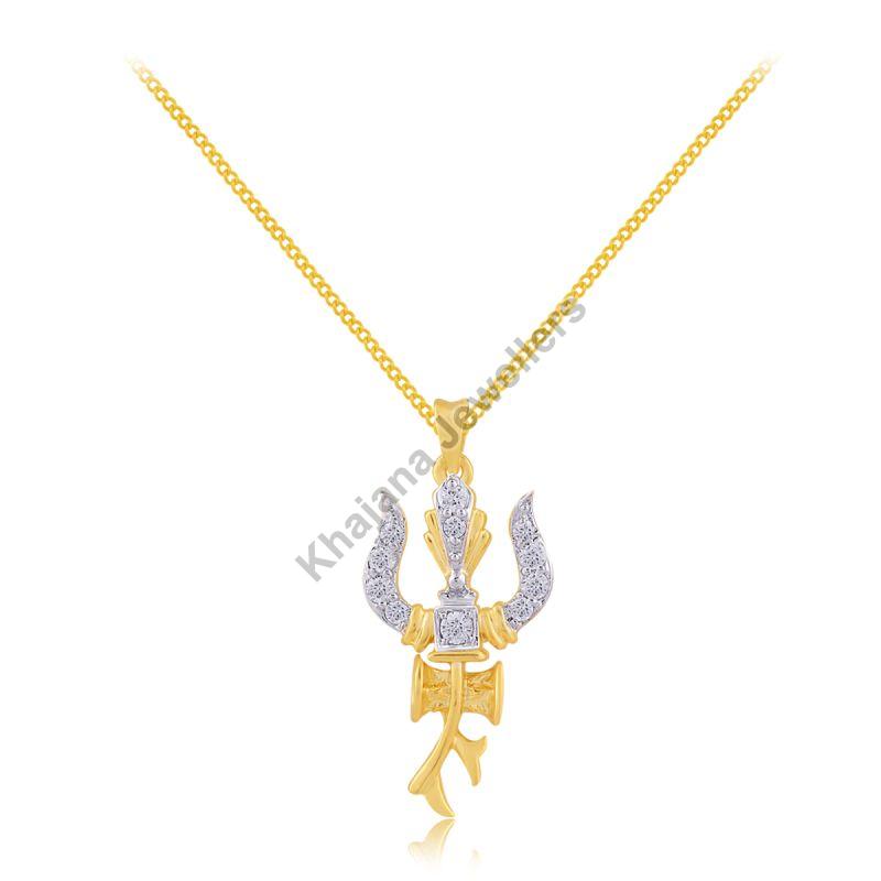 Shiva Smriti Diamond Pendant