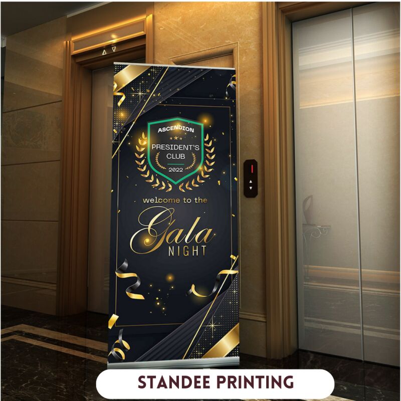 Jute standees printing service, for Advertisement, Events, Size : 36x24, 38x26, 40x28, 42x30, 44x32