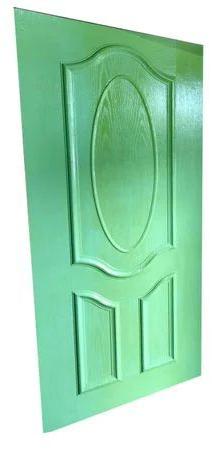 Green FRP Moulded Door, Shape : Rectangular