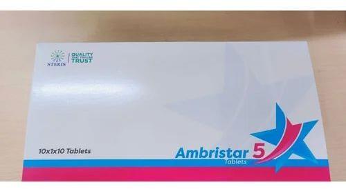 5mg Ambristar Tablet, For Hospital, Packaging Type : Strips
