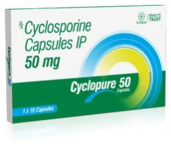 Natural Cyclopure 50mg Capsule, for Hospital, Clinical, Personal, Grade Standard : Medicine Grade