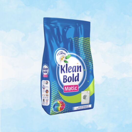 Klean Bold detergent powder, for Cloth Washing