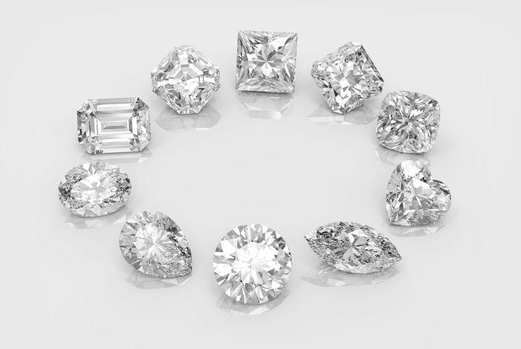 White Lab Grown Diamond, For Jewellery