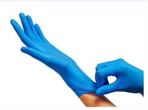 HSM Nitrile Health Saver Meditech Examination Powder Free Gloves