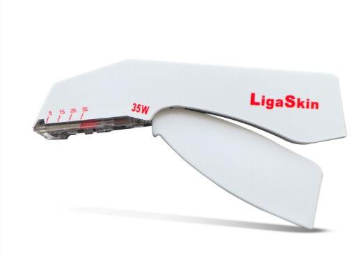 White LIGASKIN Disposable Skin Stapler, for Hospitals