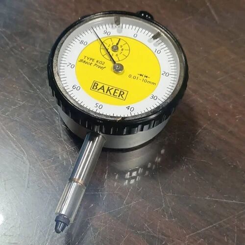 Stainless Steel Baker Plunger Dial Gauge