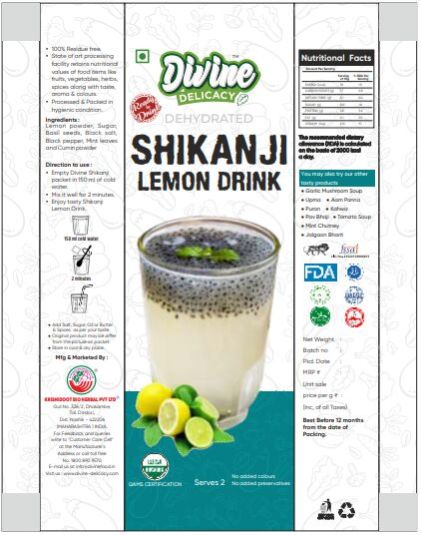 Ready To Drink Shikanji