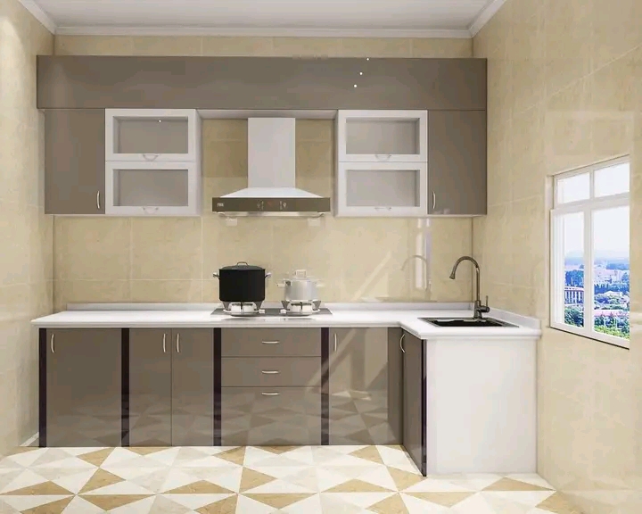 Plain Laminate Plywood modular kitchen cabinets, Size : Multisize