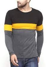 Cotton Mens Full Sleeves T Shirt, Size : XXL, XL