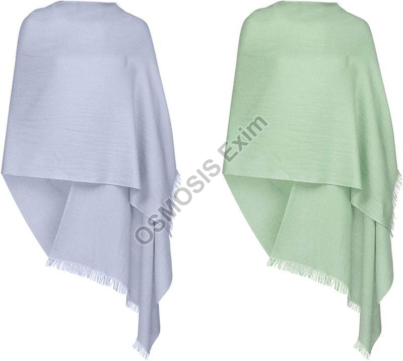 Plain Woolen Stoles, Size : Standard