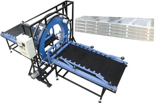 Motor Drive 50Hz Rotary Stretch Wrapping Machine, Voltage : 440 VAC 