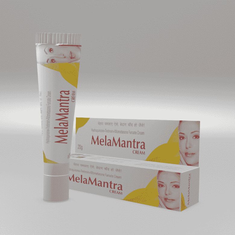 White Mela Mantra Face Cream, for Home, Parlour, Packaging Type : Plastic Tube