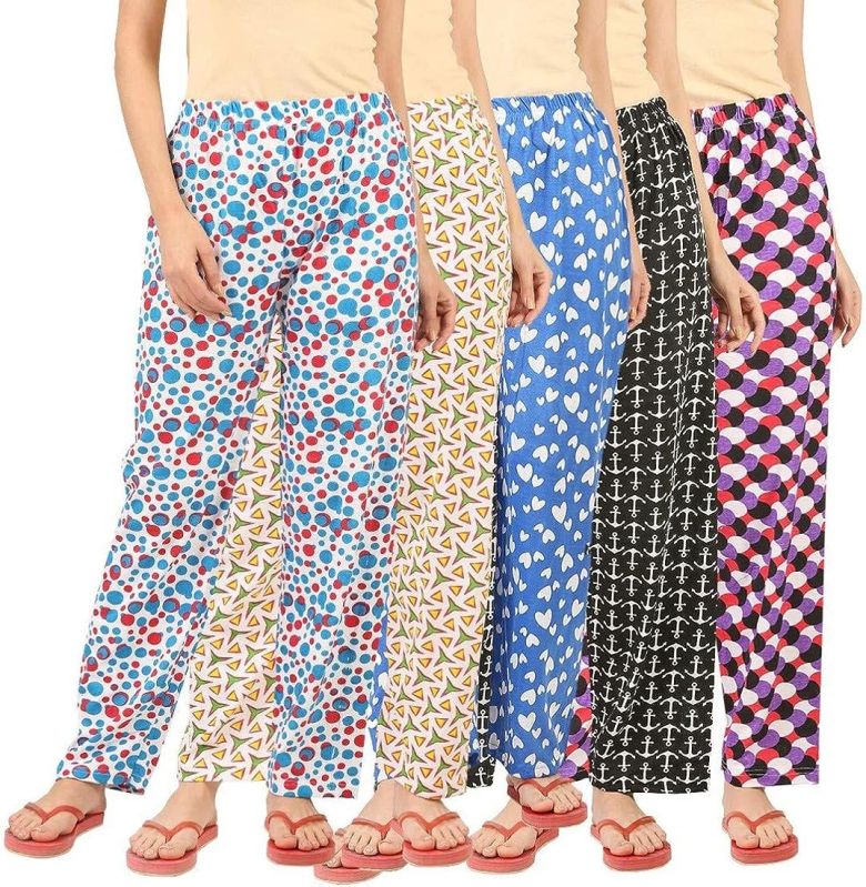 Cotton Ladies Printed Lower, Feature : Anti-Bacterial, Anti-Static, Anti-Wrinkle, Eco Friendly, Shrink Resistant