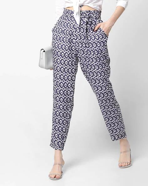 Rayon Ladies Printed Pant, Feature : Embroidered, Easily Washable, Dry Cleaning, Comfortable, Anti-Wrinkle