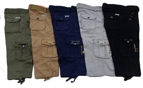 Mens Plain Capri