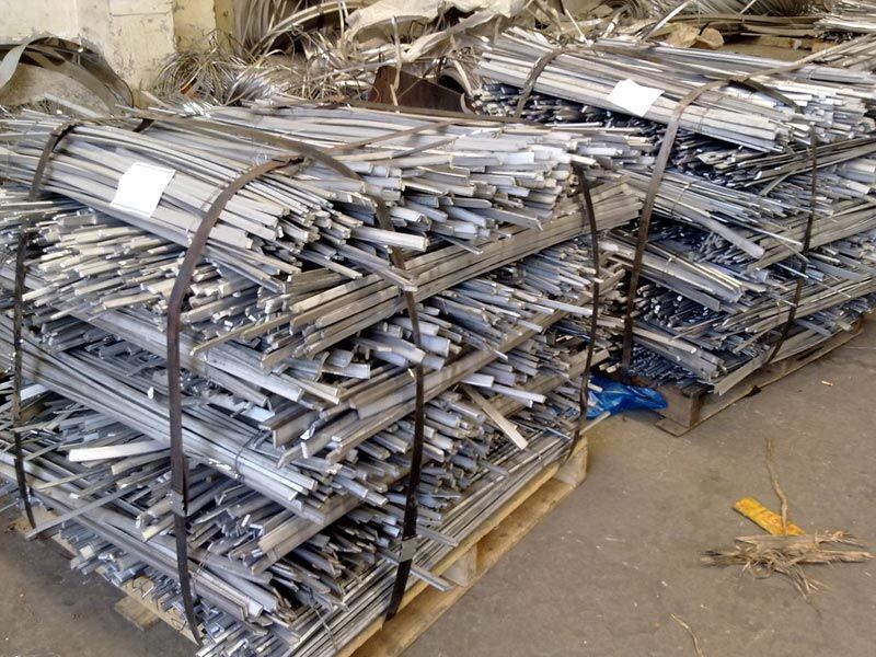 Waste 304 Stainless Steel Scrap, for Recycling, Color : Silver