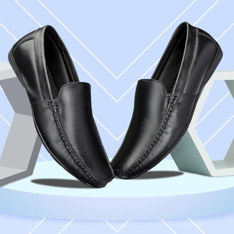 PVC Blue Loafers Shoes at Rs 270/pair in Agra