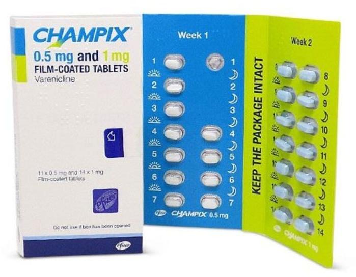 Champix 1mg Tablets, Packaging Type : Blister