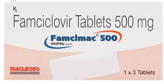 Famcimac Famciclovir 500mg Tablets, Medicine Type : Allopathic