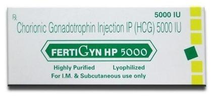 Liquid Fertigyn HP 5000 IU Injection, Medicine Type : Allopathic