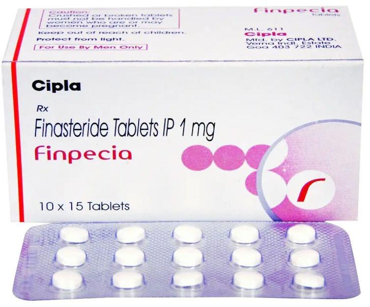 Finpecia 1mg Tablets, Packaging Type : Blister