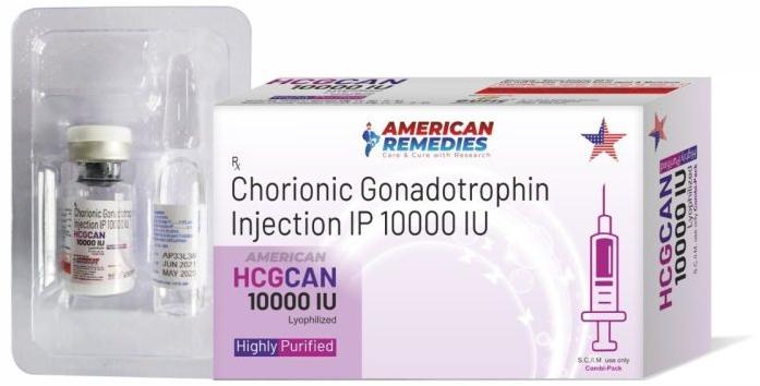 Human Chorionic Gonadotropin 10000 IU Injection, Medicine Type : Allopathic