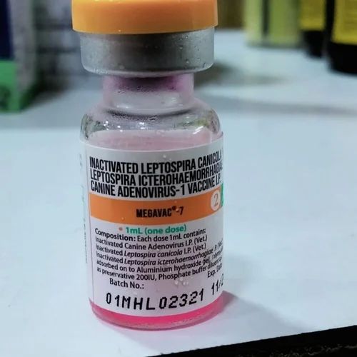 Megavac 7mg Veterinary Vaccine, Packaging Size : 2 ml