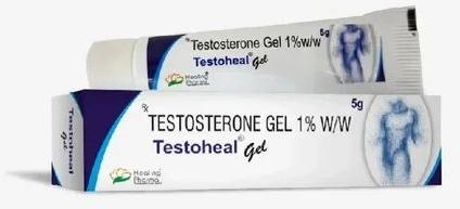 Testoheal Testosterone Gel, Packaging Type : Plastic Tube